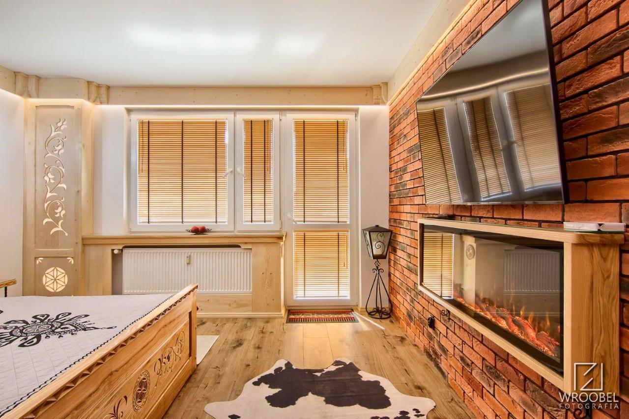 Apartament Zakopane Utrzymany W Stylu Goralskiej Chaty Екстер'єр фото